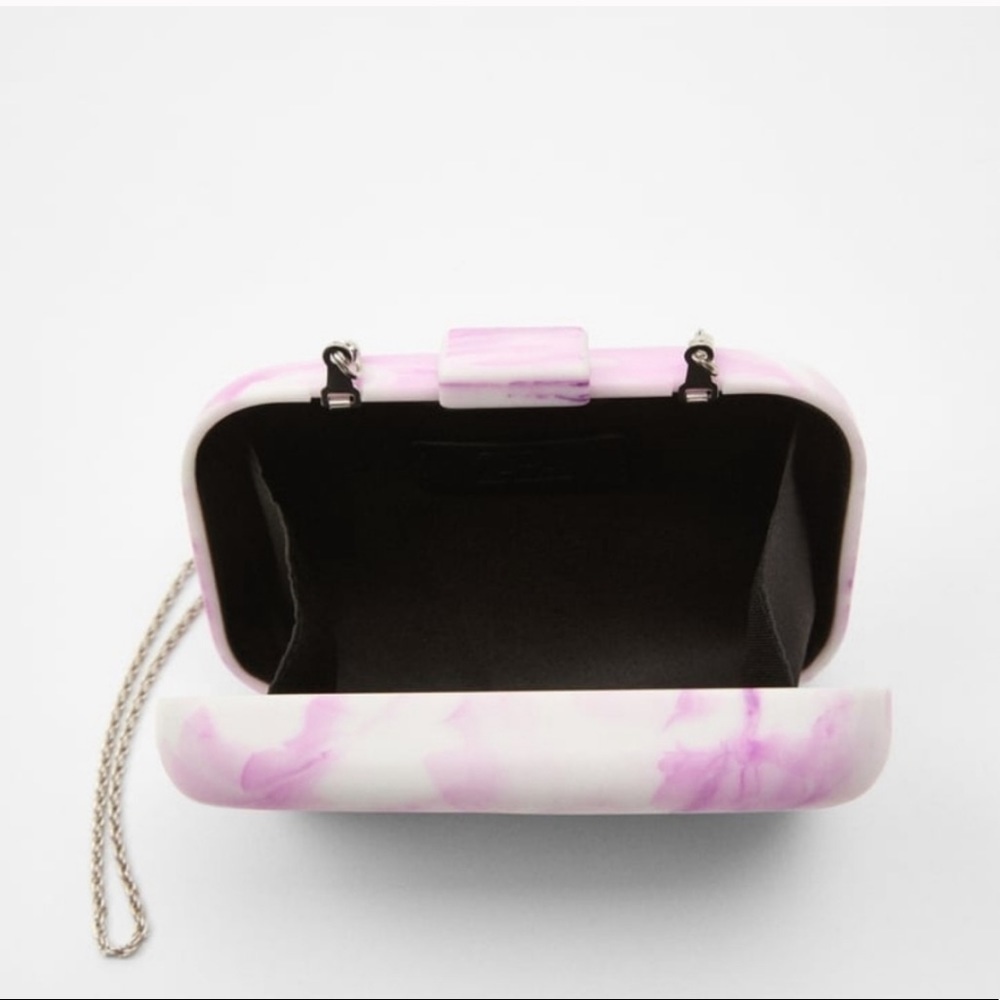 ZARA Printed Crossbody Box Bag - Picture 3 of 5